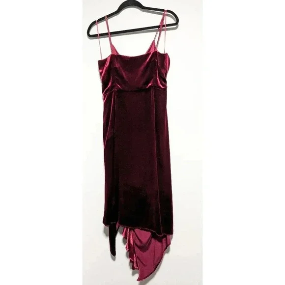 Ramy Brook Juliana Velvet Surplice Dress - Picture 8 of 9